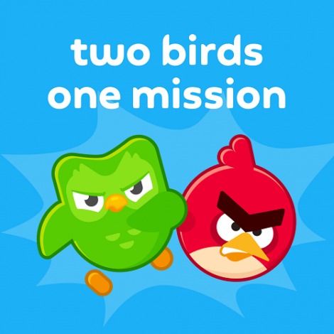 Rovio and Duolingo partner for crossover promotion in Angry Birds 2
