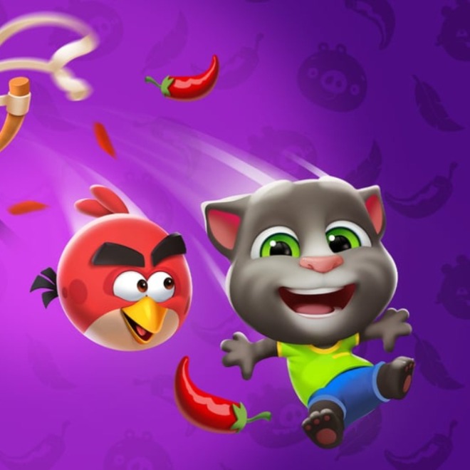 Angry Birds team up with Talking Tom to battle in new crossover event