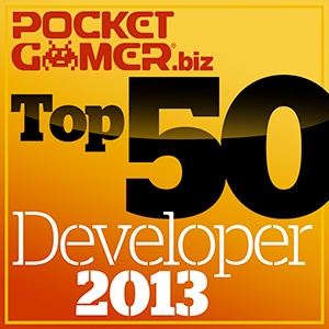 Top 50 Mobile Game Developers of 2013