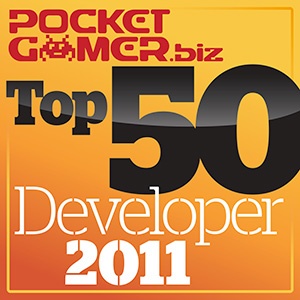 Top 50 Mobile Game Developers of 2011