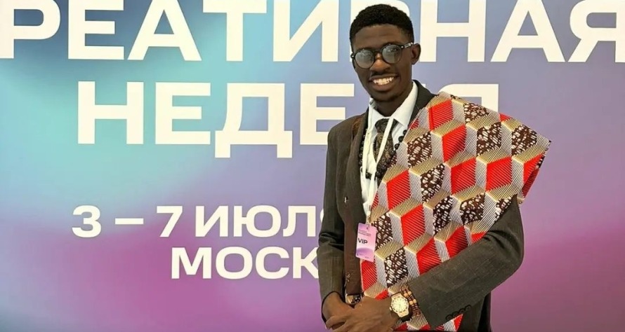 Edwin Kapesa at Russia Creative Week