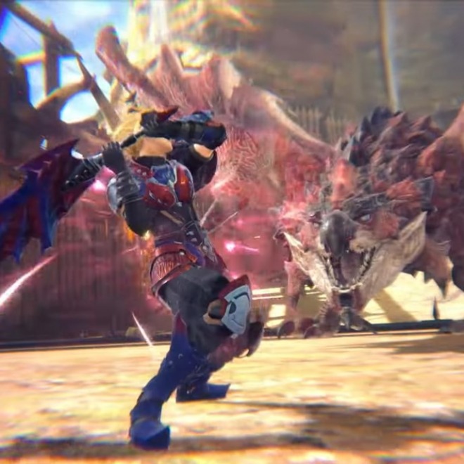 Final Fantasy VII: Ever Crisis lands first collab as Monster Hunter’s Rathalos swoops in