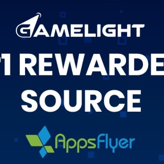 Gamelight recognised as #1 rewarded source in latest AppsFlyer Performance Index