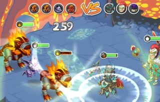 Not a massive hit, but <em>Knights & Dragons</em> was GREE's best western-developed game