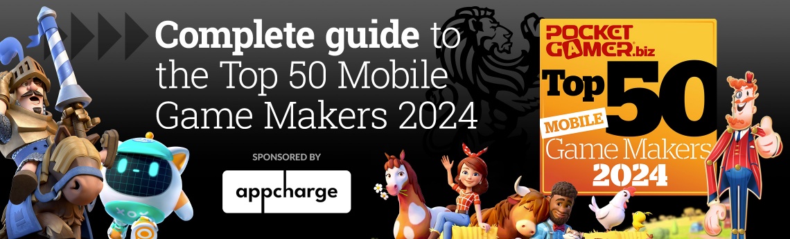 The Top 50 Mobile Game Makers of 2024