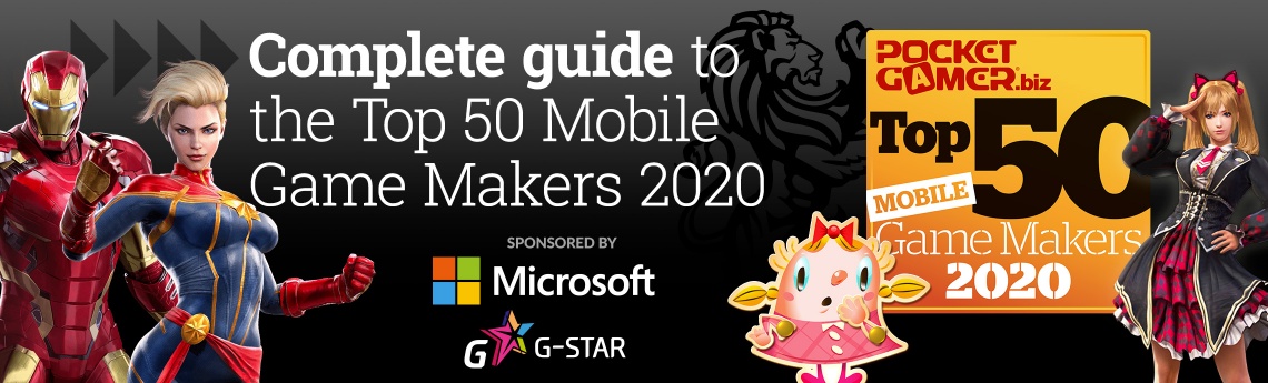The Top 50 Mobile Game Makers of 2020