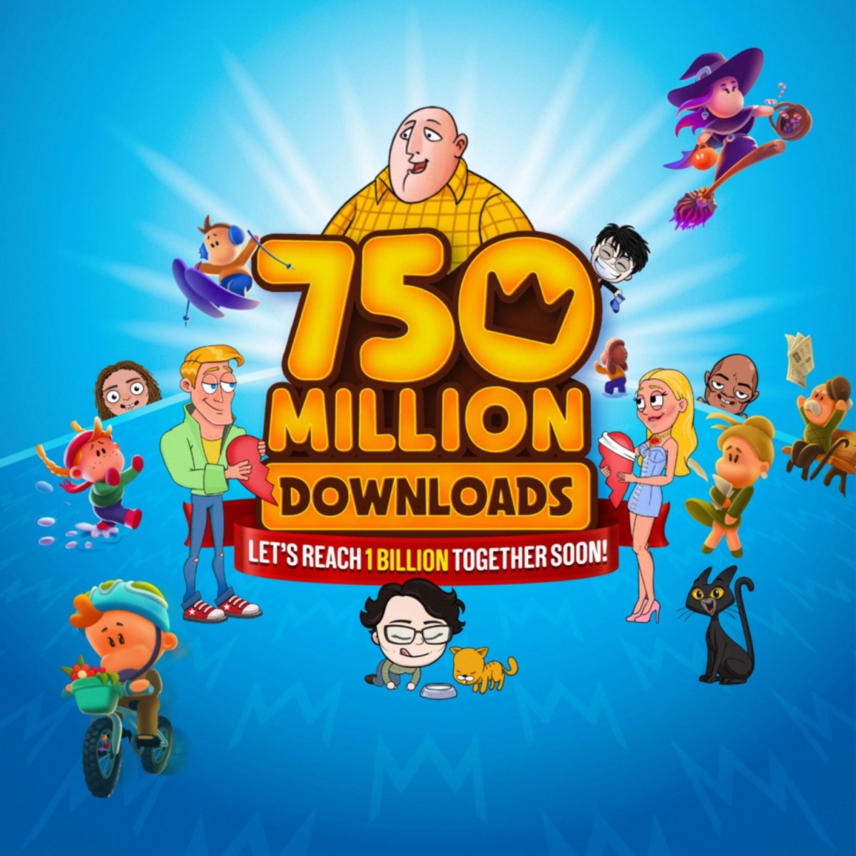 Matchingham Games celebrates reaching 750 million downloads worldwide 