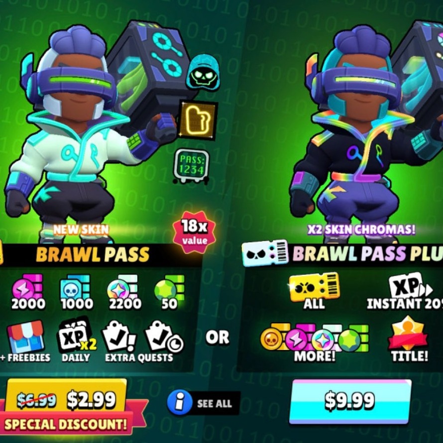 Using a Multiple Paid Pass to boost player choice, rewards, playtimes and revenue