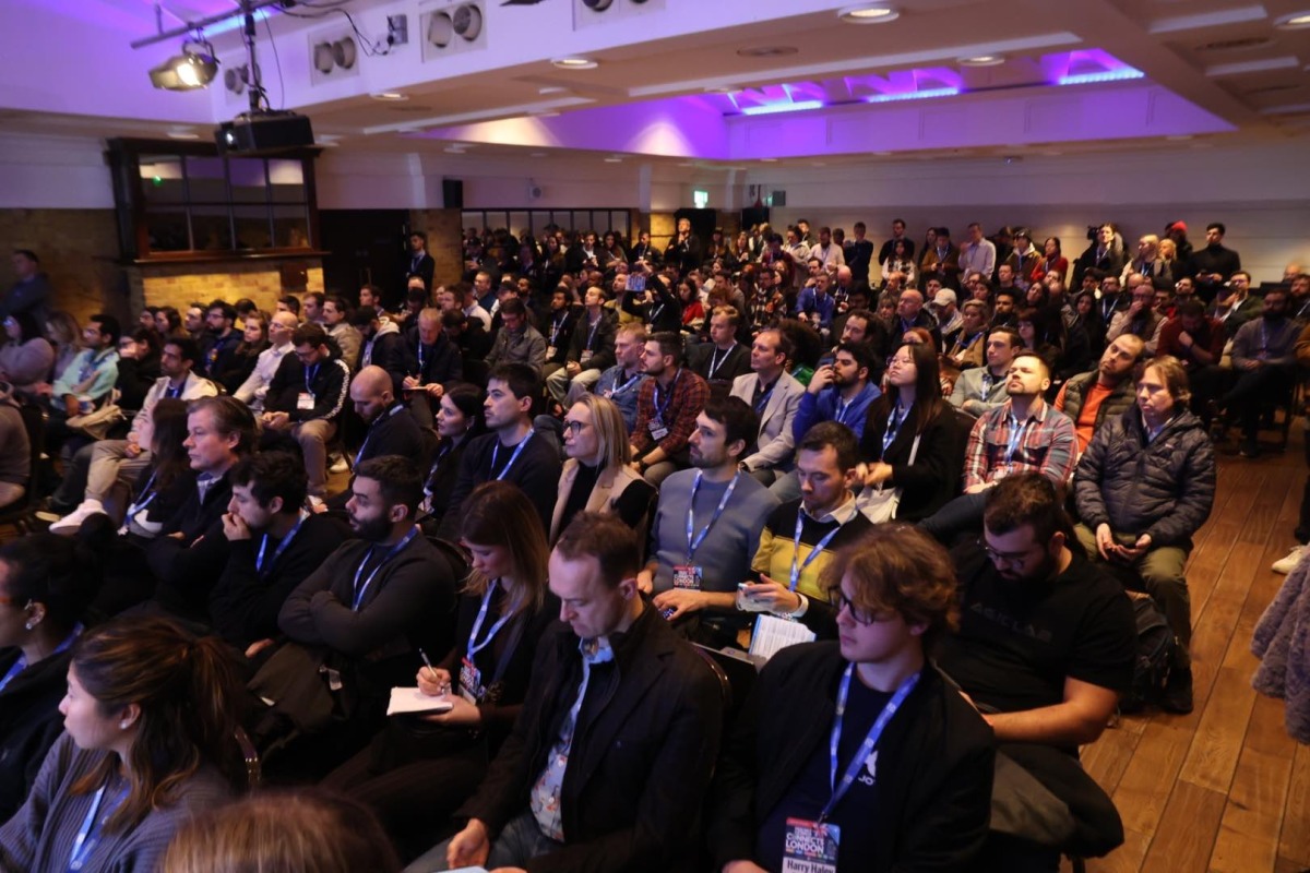 Packed track rooms from London's 2023 event