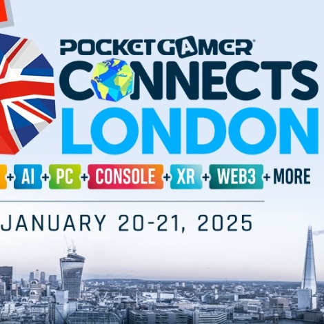 Save the date: Pocket Gamer Connects London is back on January 20th to 21st 2025