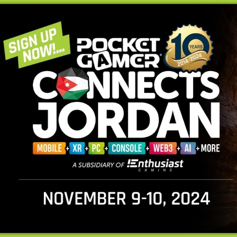 Save up to $175 on Pocket Gamer Connects Jordan - ends THURSDAY!