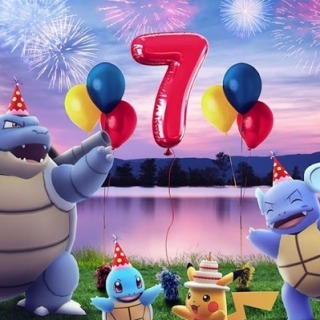 Pokémon Go is seven years old today… And I'm playing it for the first time…