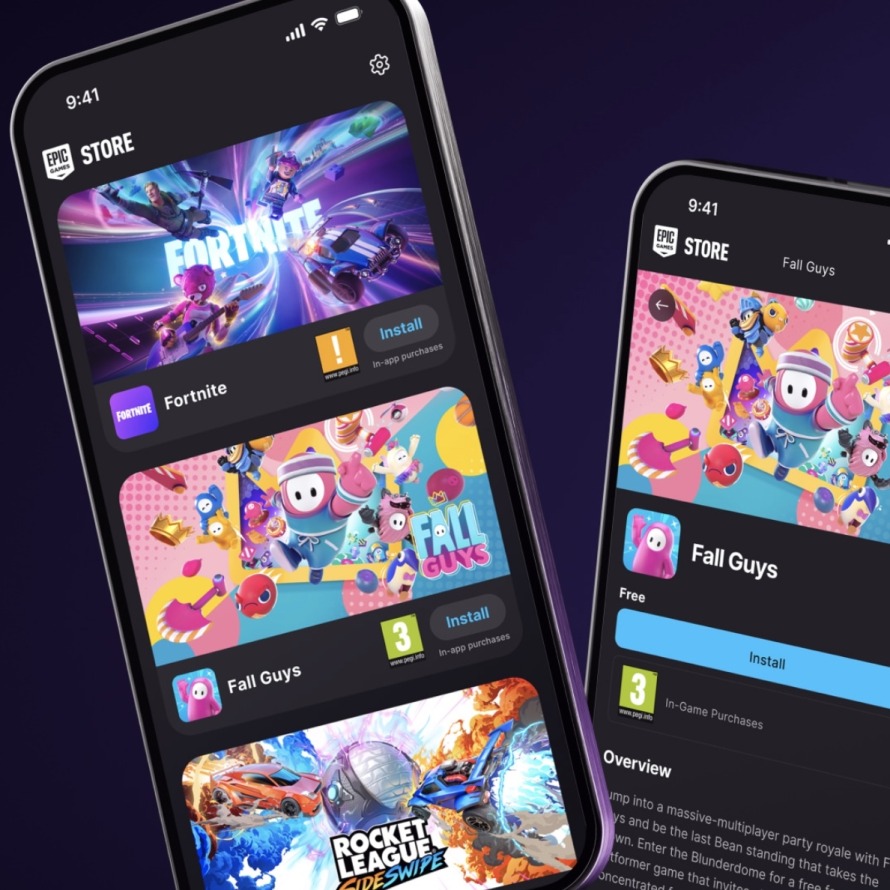 The Epic Games Store finally arrives on mobile