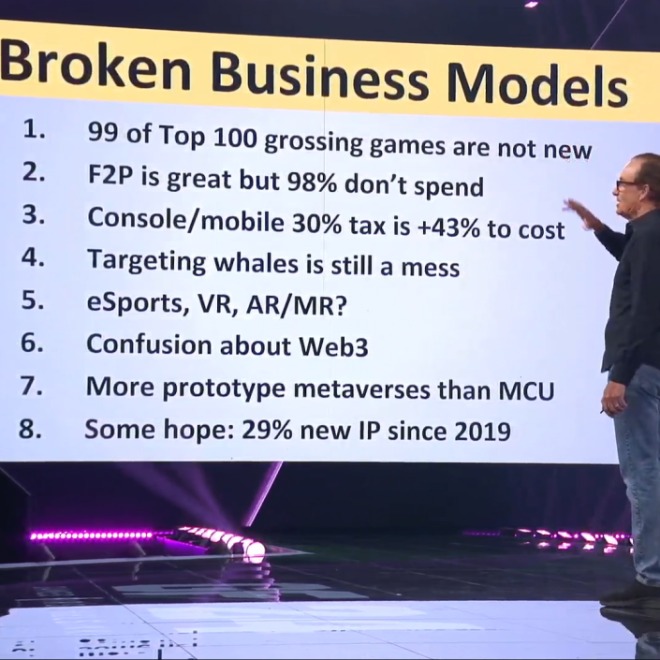 Trip Hawkins: Broken business models, the importance of social, and industry forecasts